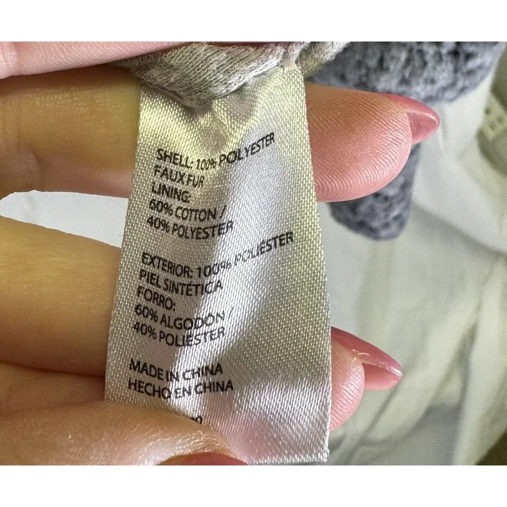 Weatherproof Vintage Jacket Sherpa Kids Small Gray‎